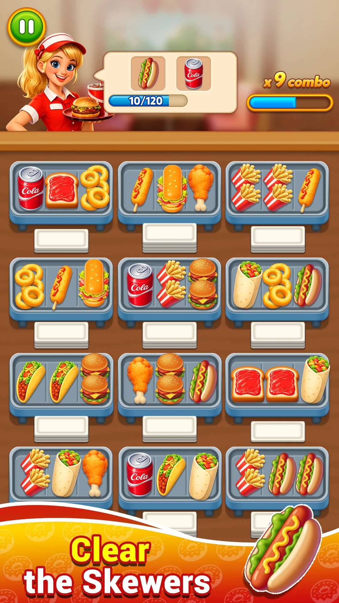 Food Cooking Sort:Foodie Grill screenshot
