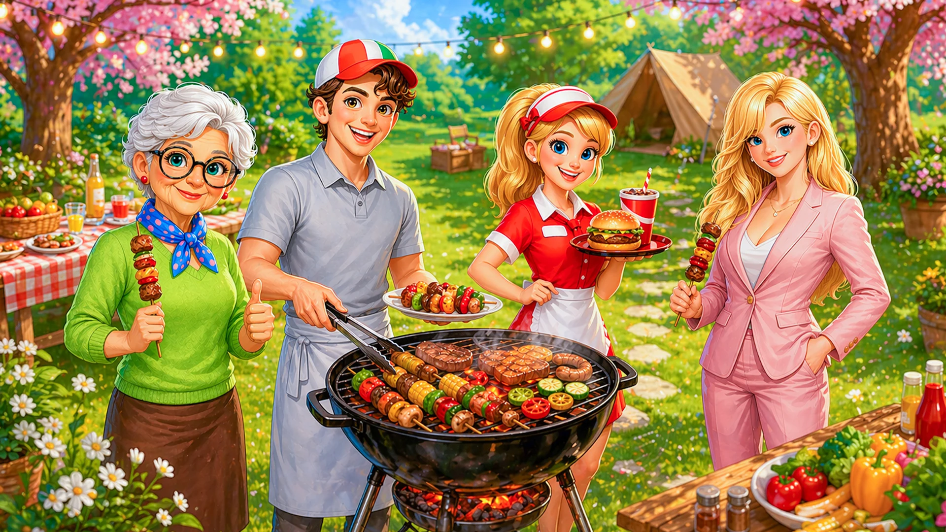 Food Cooking Sort:Foodie Grill screenshot