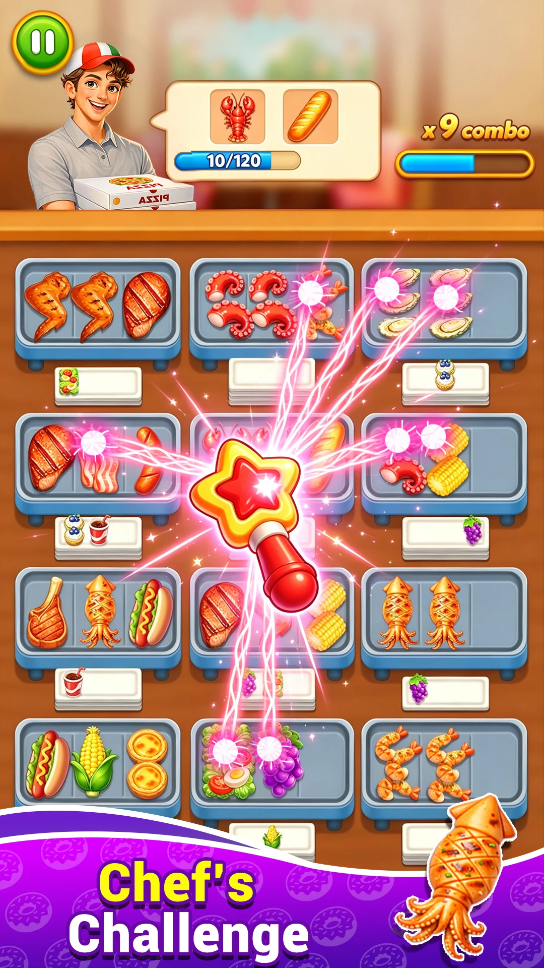 Food Cooking Sort:Foodie Grill screenshot